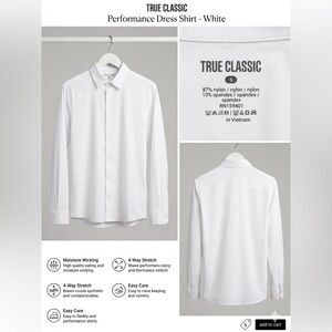 Men's White Shirt